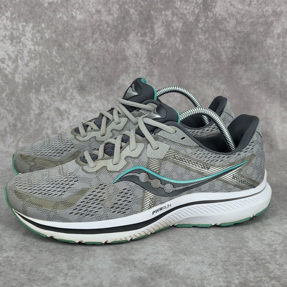 Saucony Omni 20 Running Sneakers Women's Alloy Jade Lace Up Athletic Shoes - 11W